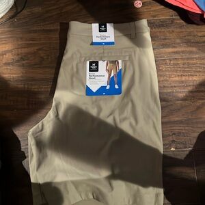 Men’s Benton Performance Short Tan Color 38 new